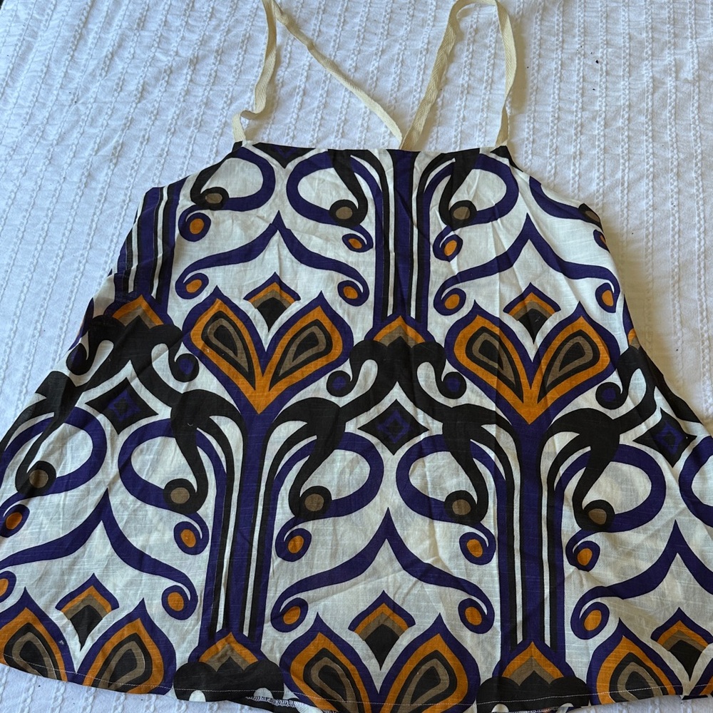 Elegant Patterned Camisole Top